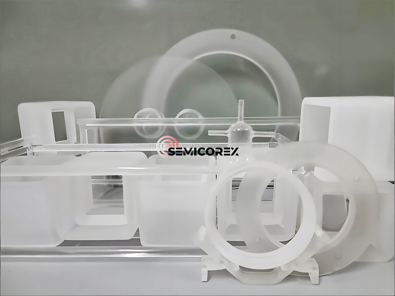 석영 유리 부품의 응력은 얼마입니까?