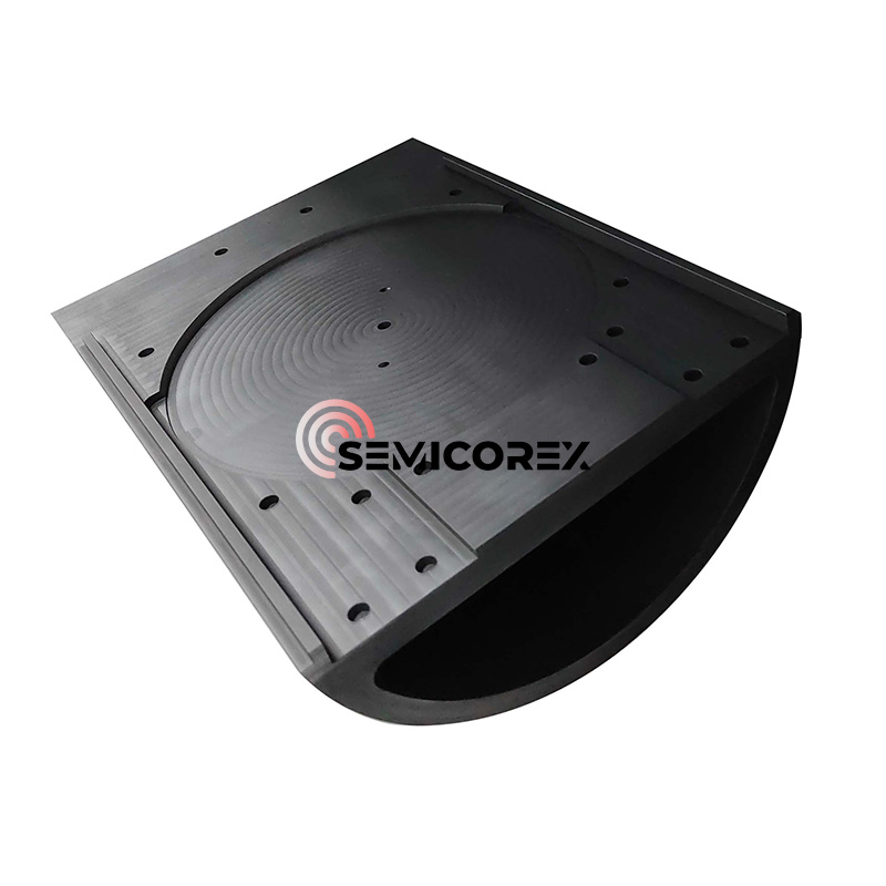 SiC 코팅 하프문 부품